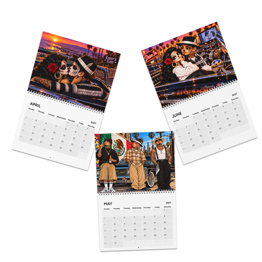 La Payasa 2027 Calendar by Kadric Publishing LLC, featuring colorful clown-themed artwork