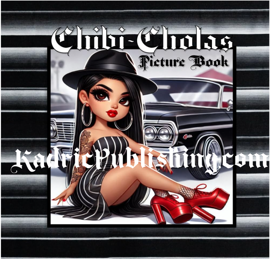 Cover image of the Chibi-Cholas Picture Book by Kadric Publishing featuring colorful chibi-style illustrations.