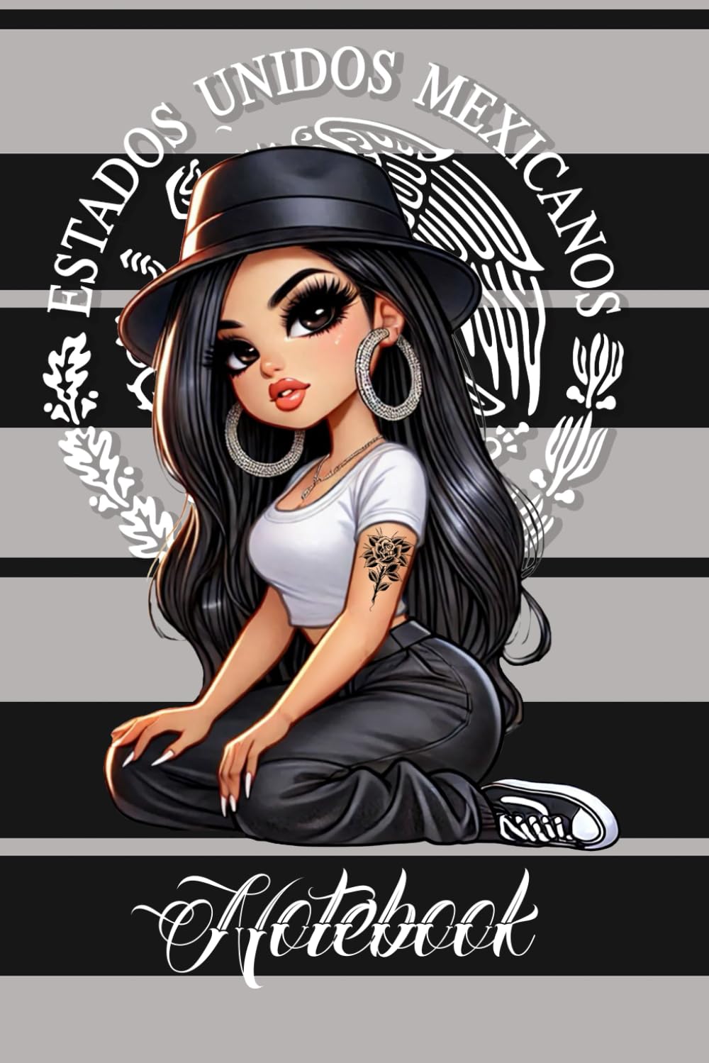 Kadric Publishing Chola picture notebook with 200 lined pages in a paperback cover, featuring traditional Chola artwork.