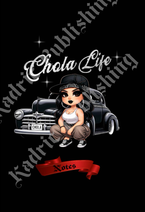 Kadric Publishing Chola Life Notebook with 200 lined pages in a paperback cover, featuring a vibrant Chola-inspired design.