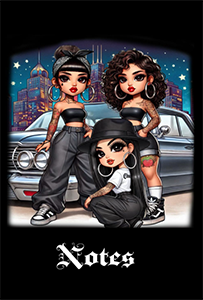 Kadric Publishing Cholas paperback notebook with 200 lined pages, featuring a cover design suitable for writing and note-taking.