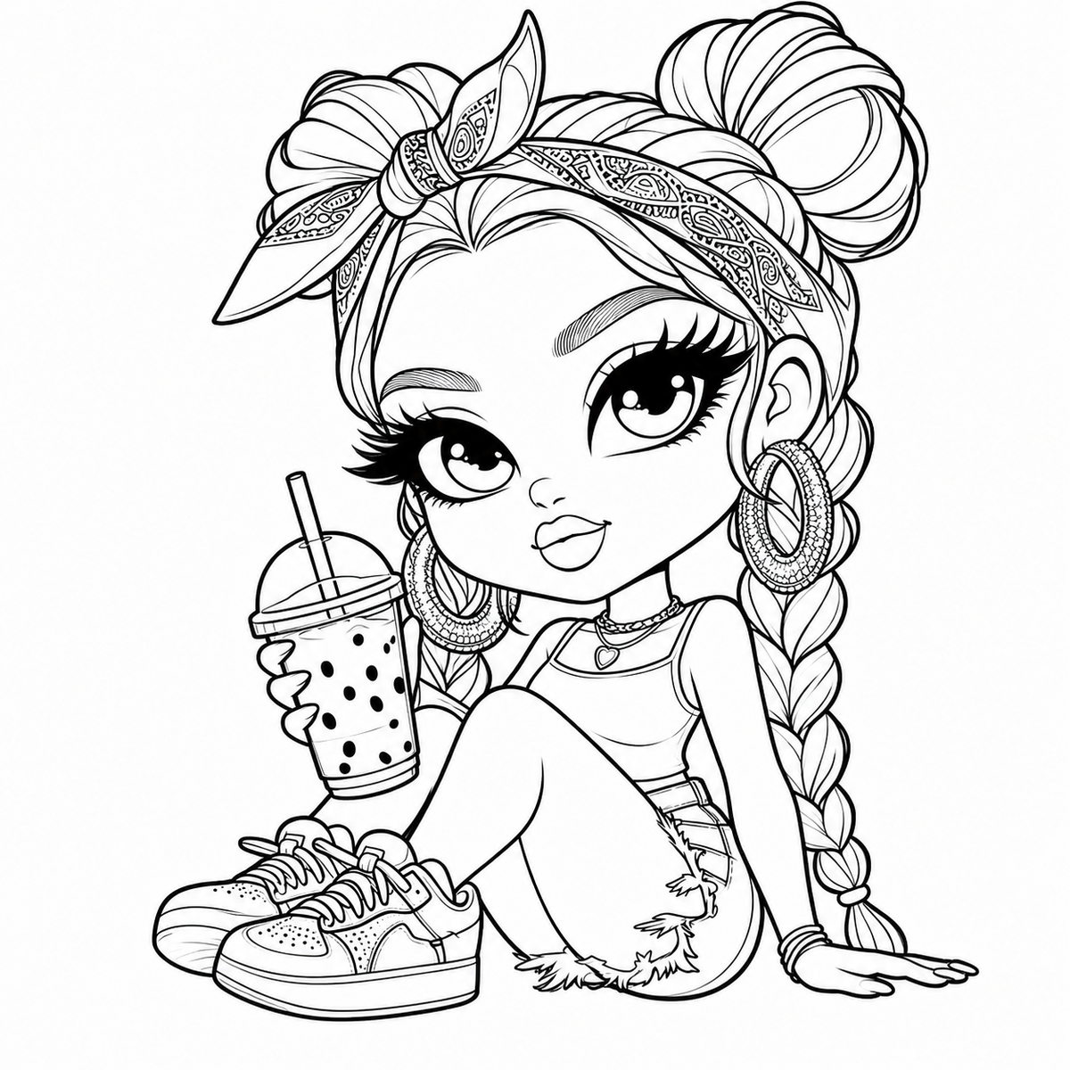 Homegirls 2 Adult Coloring Book: 50 Bold & Easy Chicana-Inspired Coloring Pages: Featuring Homegirls, Lowrider Culture, Roses, Tattoos, Fashion, and Urban Art