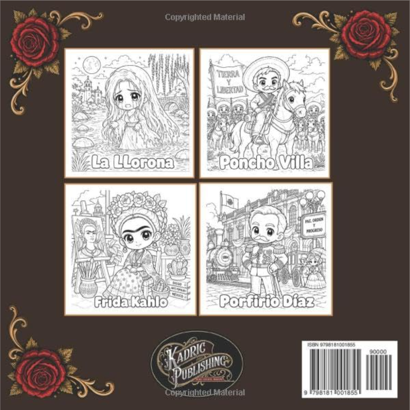 Mexican Legends and Myths Adult Coloring Book