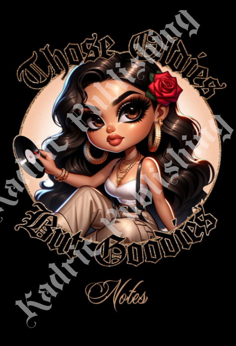 Cover of Kadric Publishing's Chola Notebook featuring 200 lined pages and a colorful, artistic design on a paperback journal.